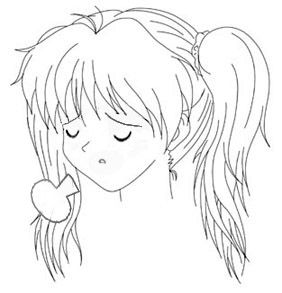 Expresion de Manga Triste Apenada