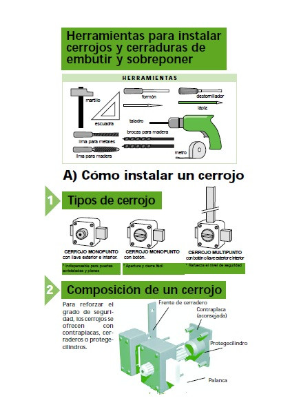 Curso Gratis de Cerrajeria Manuales Leroy